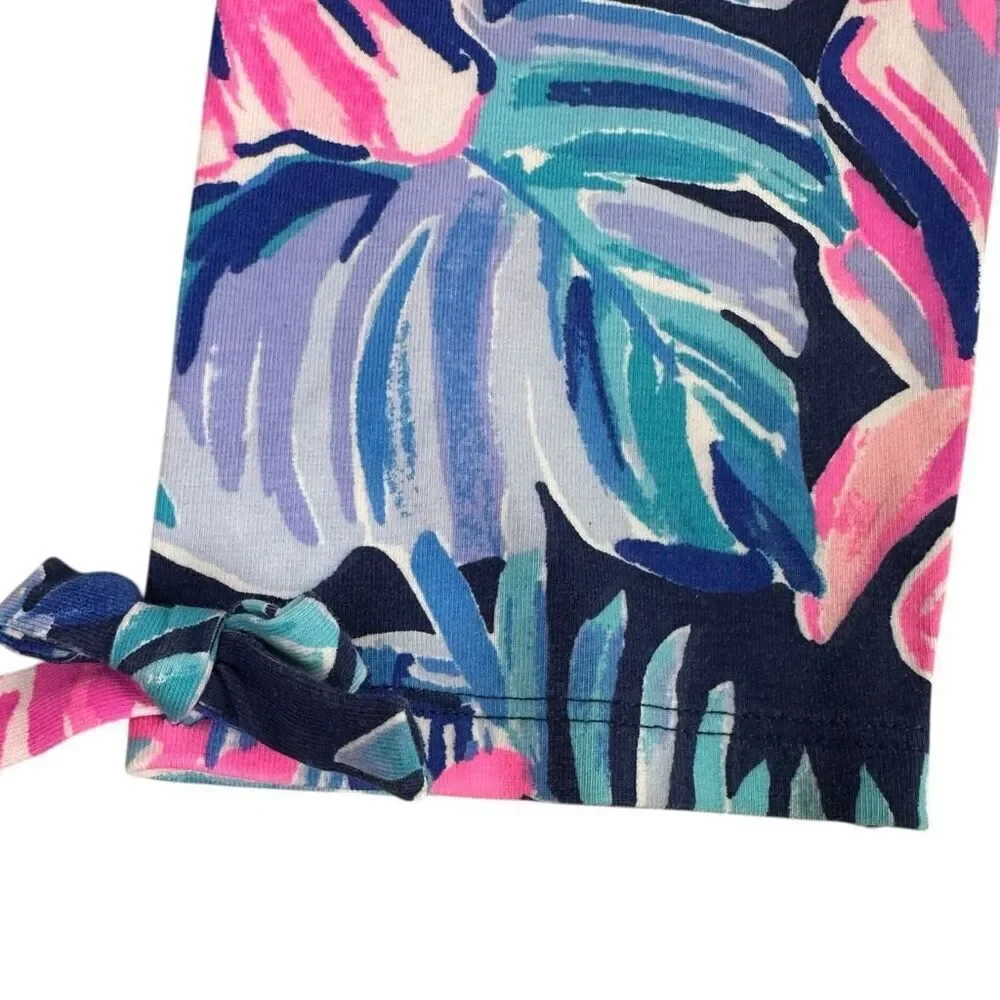 Lilly Pulitzer Girls Maia Legging size XL Multi Garden Get Away